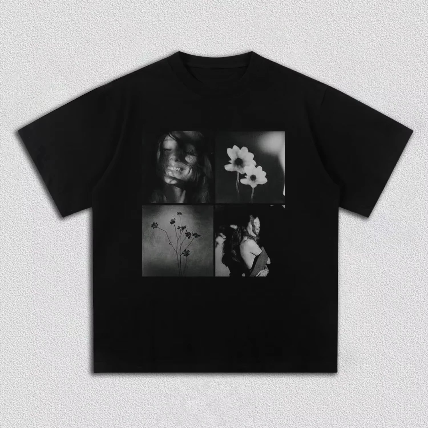 Ariana Grande Petal Photo Graphic Tee — Unisex Cotton T-Shirt