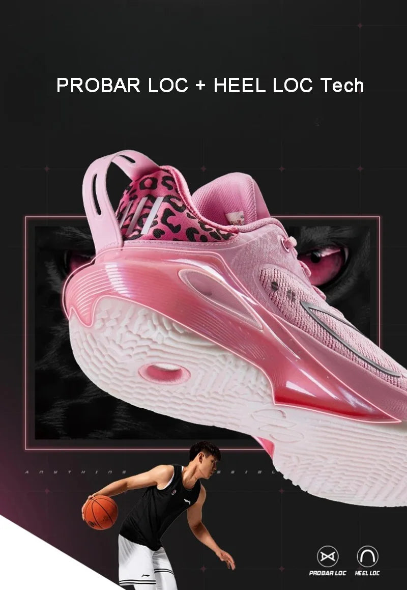 Li-Ning Men's SPEED XI Professional Basketball Shoes BOOM Cushion Stable Sneakers LiNing Sports Shoes ABAU053