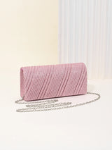Simple And Elegant Glitter Evening Bag Clutch Purses for Women Ladies Sparkling Party Handbag Wedding Bag