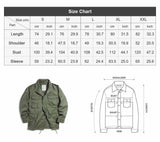Maden Retro M65 Field Jacket – Men's Green Cotton Windbreaker