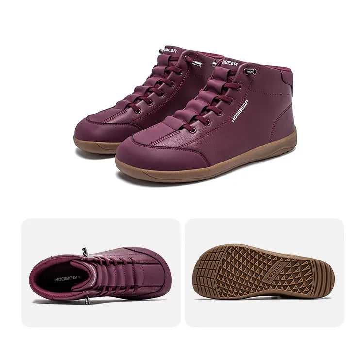 HOBIBEAR Wide-Toe Barefoot Ankle Boots