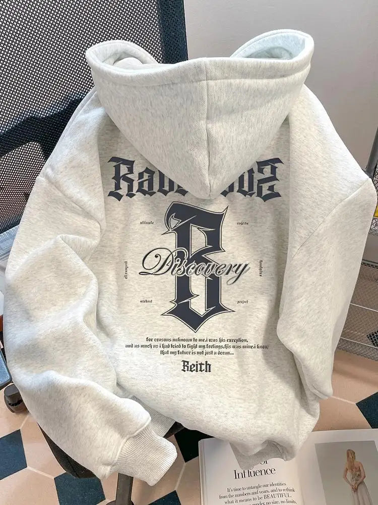 Men’s Printed Pullover Hoodie