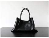 Motingsome Luxury Niche First-layer Cowhide Tote Bag Woman Large Capacity Shoulder Underarm Bag Casual Tote Big Handbag 2025 New