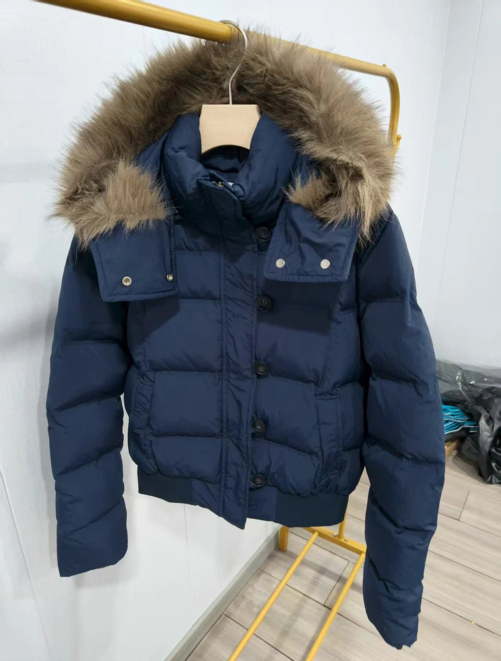 Winter Hooded Puffer Jacket