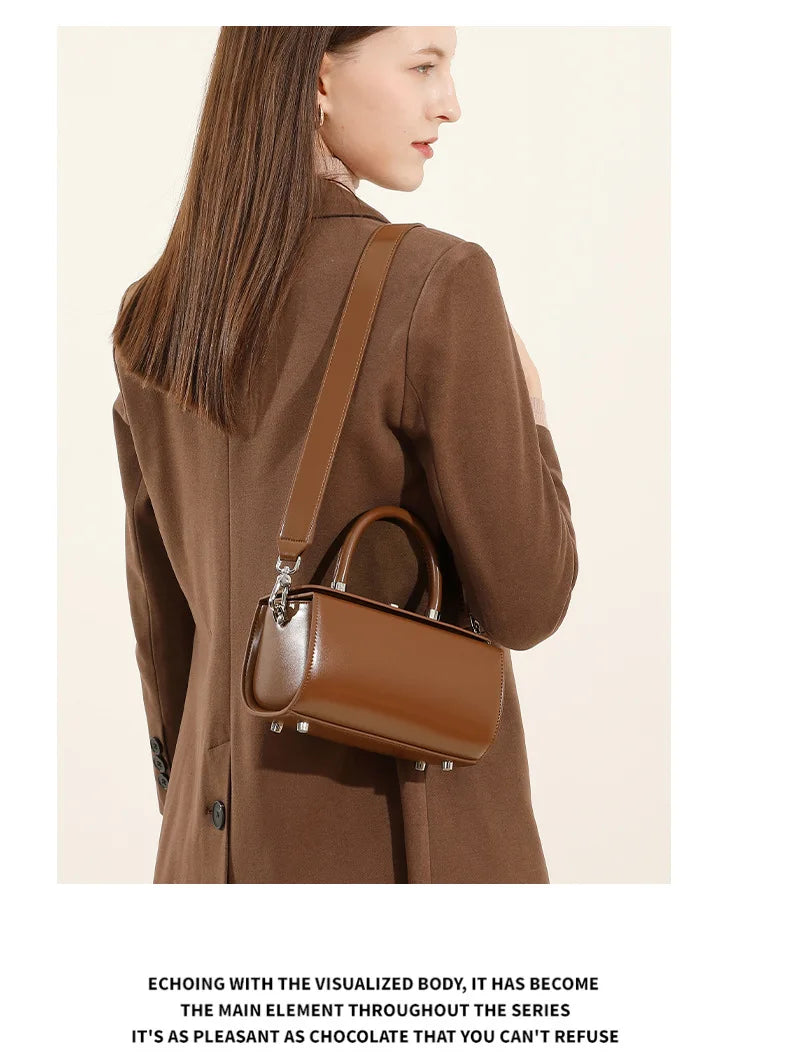 YANATARI Genuine Leather Woman Bag Shoulder Bag Handbags Ladies Crossbody Bags Luxury Designer Minimalism Bag Mini Bag White