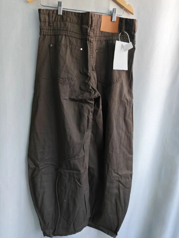 Women's Vintage High-Waist Wide-Leg Jeans