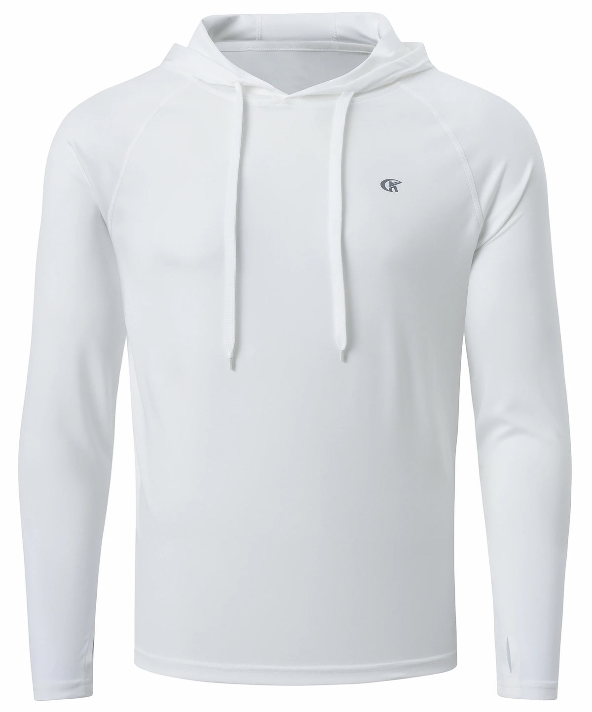 Summer Men's Long Sleeve UPF 50+ Hoodie T-Shirts, Rash Guard Quick Dry T-shirt Outdoor Sport Running Pullover
