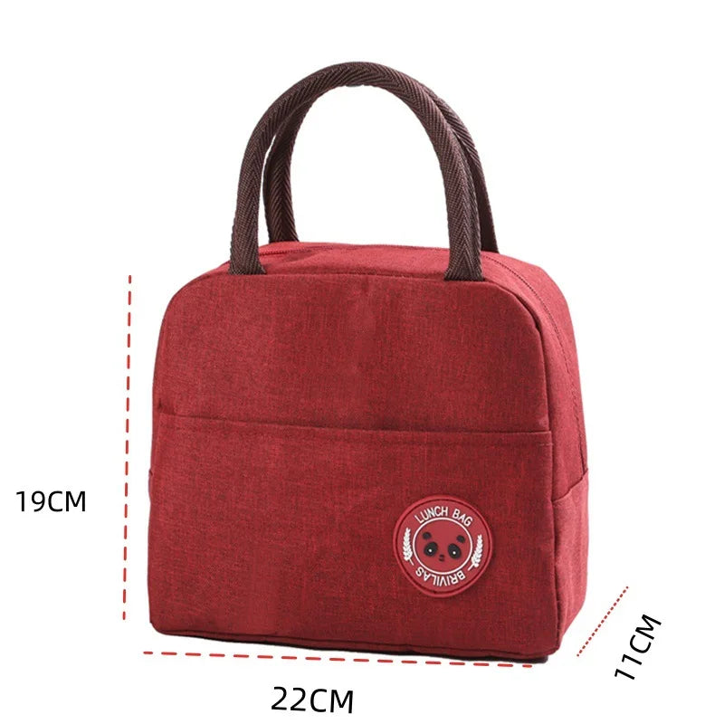 Insulated Lunch Bag Insulation Bento Pack for Men Women BPA Free Leakproof Food Container Carrier with Handle