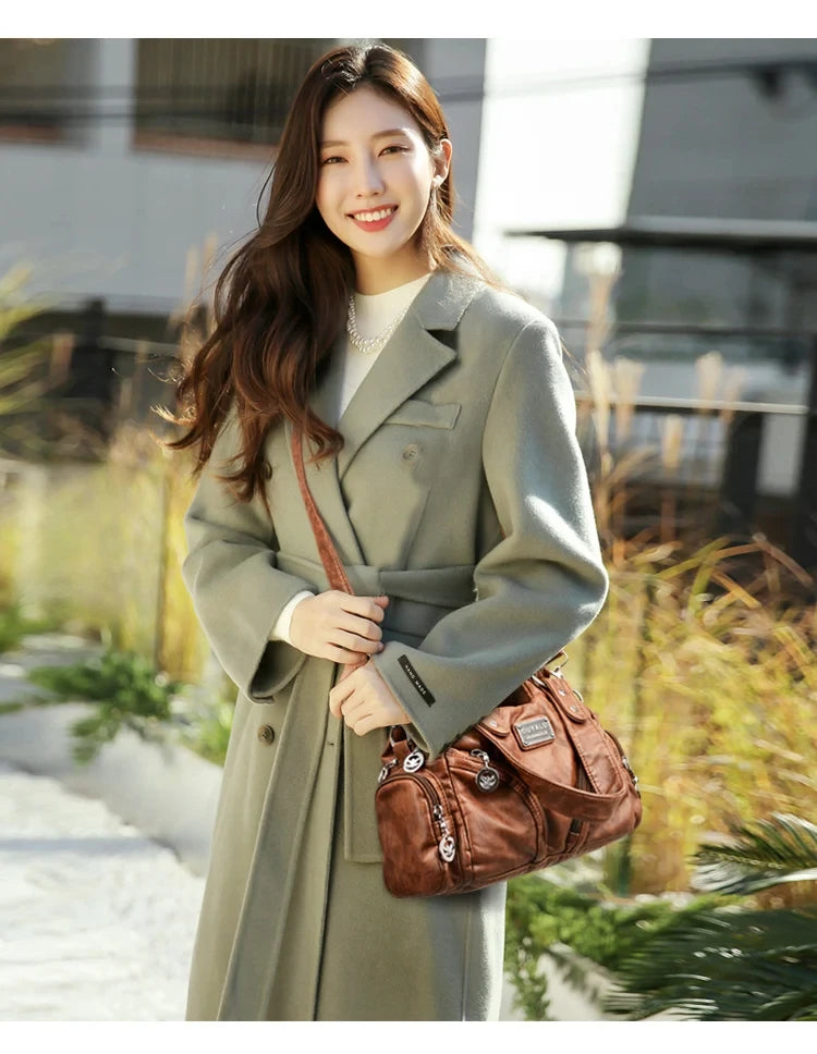 Luxury Soft PU Leather Women's Shoulder Bag