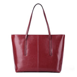 Burminsa Vintage Genuine Leather Tote Bag for Women