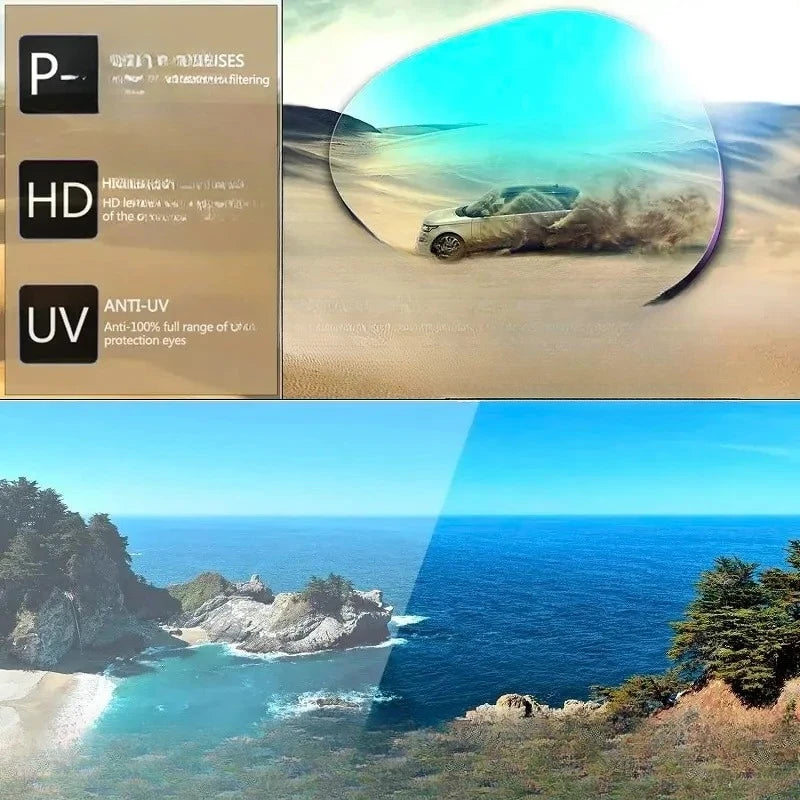 Polarized Square Sunglasses – Men & Women UV400