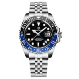 New PAGANI DESIGN Men Mechanical Watch 40mm Luxury Automatic Mens Watches 10Bar Waterproof GMT Wristwatch for Man's Gift PD-1662