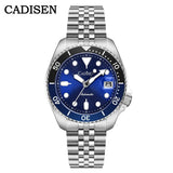 CADISEN New Luminous Men Mechanical Wristwatches Ceramic Bezel Sapphire Glass Automatic Watch Men Relogio Masculino
