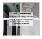 Lightweight Nylon Matching Genuine Leather Crossbody Bag High Quality Single Shoulder Bags Fashion Pleated Messenger Purses