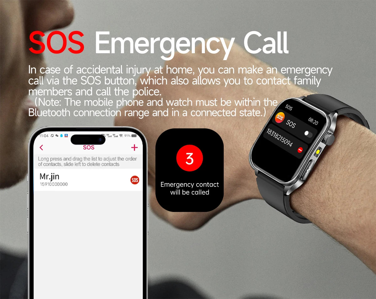 2026Hot AI-GPT Diagosis ECG Health SmartWatch Blood Pressure Lipid Uric Acid 650nm Dual-Probelaser Heart Analysis Smart bracelet
