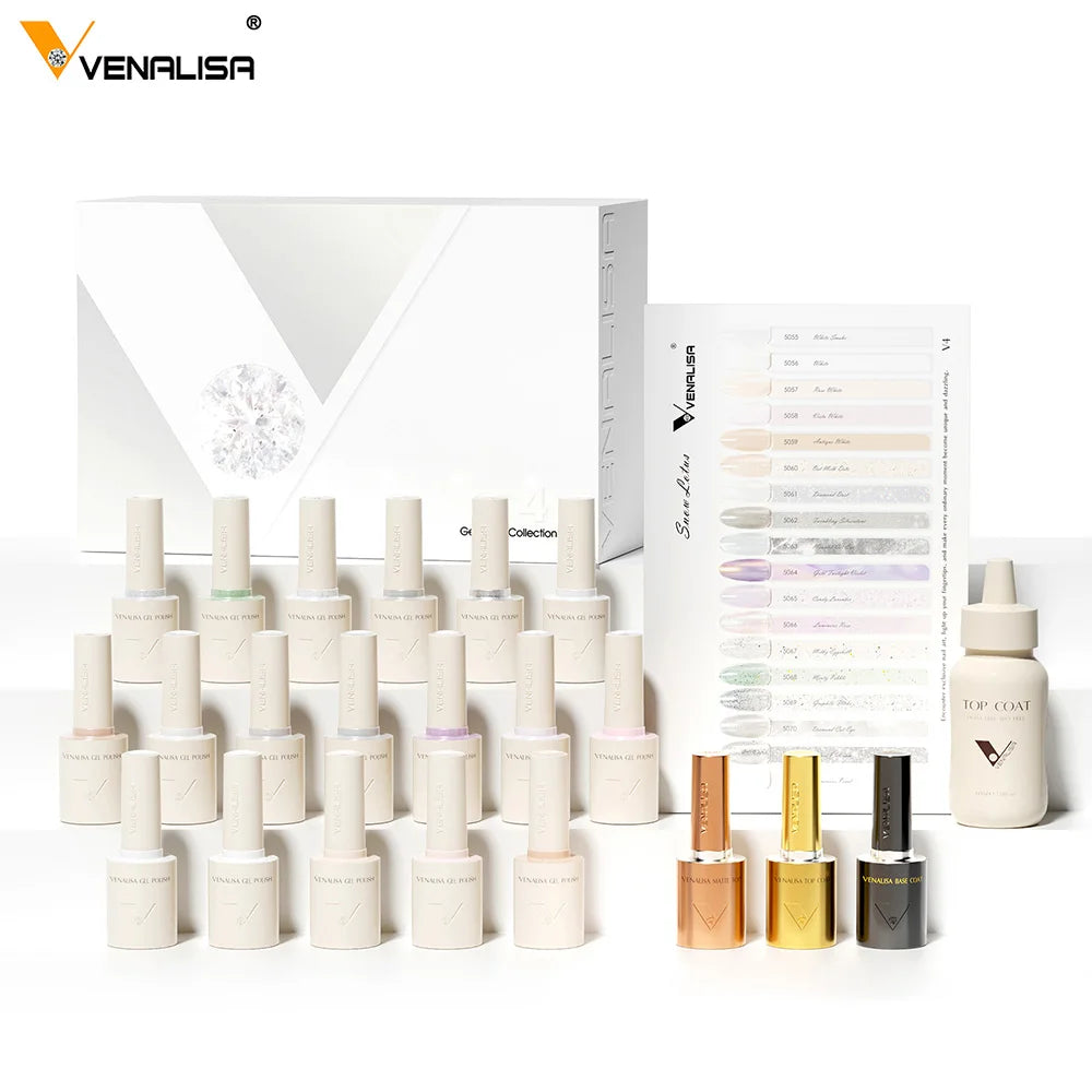 VENALISA Gel Polish Complete Kit – HEMA & TPO Free