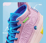 361 Degrees Joker 1 Men Basketball Shoes New Leather Breathable Shock-Absorbing Non-slip Wear-resistant Male Sneakers 672511104F