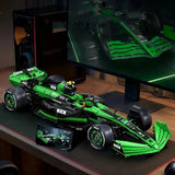 Technicial 1:8 KICK SAUBER F 1 C44 Racing Car Building Blocks Sport Speed Vehicle Brick Model Kit Toy Adults Kid Gift 2553PCS