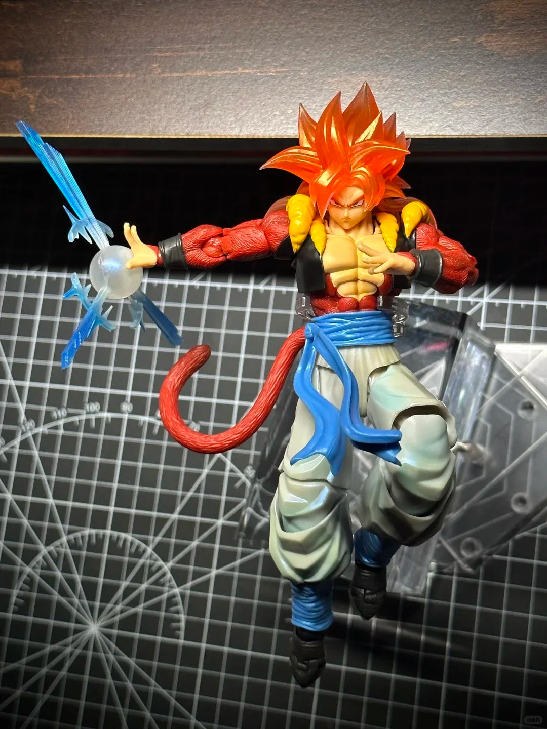In Stock KAMIONE Tonsenarttoys Dragon Ball Gogeta Figure GT Super Saiyan 4 SSJ4 Gogeta Anime Action Figures Toys Gifts