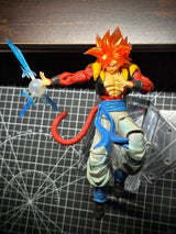 In Stock KAMIONE Tonsenarttoys Dragon Ball Gogeta Figure GT Super Saiyan 4 SSJ4 Gogeta Anime Action Figures Toys Gifts