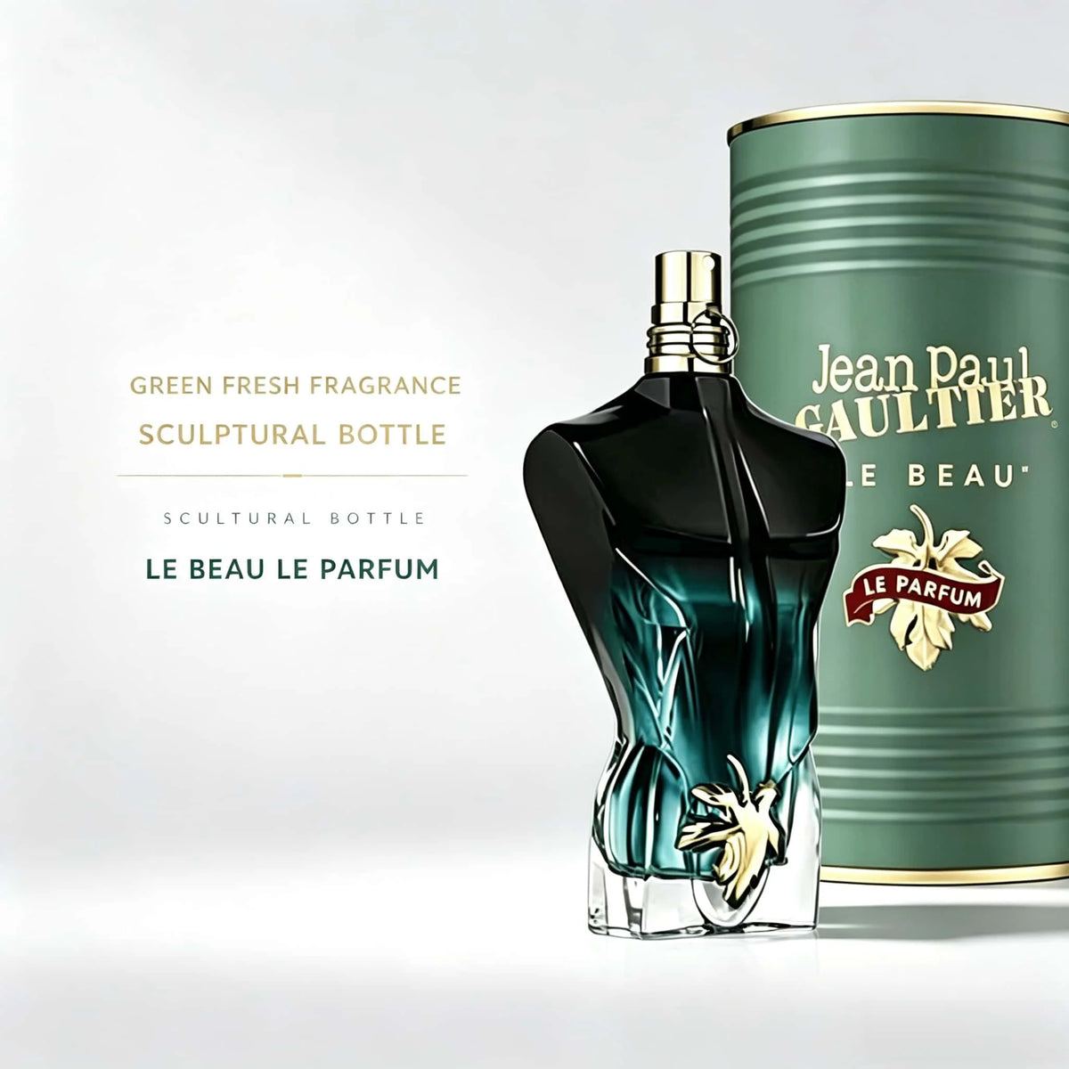 Jean Paul Gaultier Le Beau Le Parfum Unisex Perfume Fragrance 4.2 oz 125ml Eau De Parfum Male Spray 125ml Original Perfumes Lasting Charm Oriental Pheromones Perfume for Women Makeup