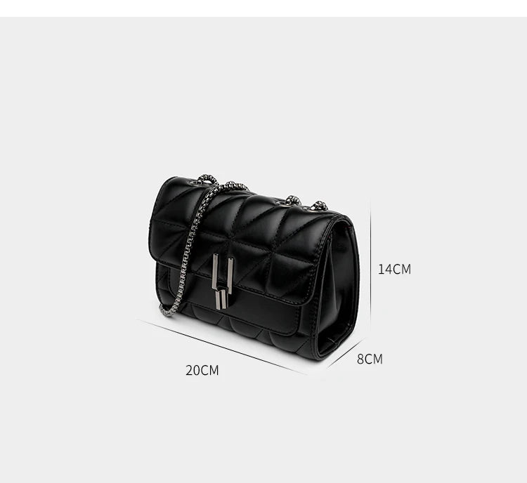 Women's PU Leather Crossbody Shoulder Bag