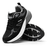 FitVille Newest Walking Shoes for Men Wide Width Sneakers with Arch Support for Flat Feet Heel Pain Relief Plantar Fasciitis