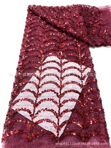 Bella One-Shoulder Capelet Sequin Gown | Formal & Prom