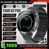 2026 Military Tank X3 Smart Watch | 1000mAh | AMOLED