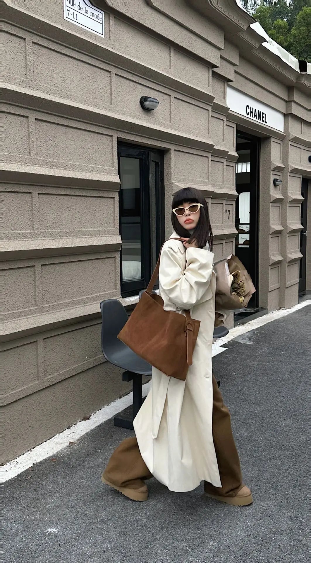 Motingsome Oversize Women Bag Luxury Suede Leather Winter Bags Frosted Cow Skin Handbag and Purses Retro Lady Tote 2024 New