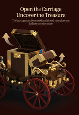 1331-Piece Vintage Steam Car Building Block Set
