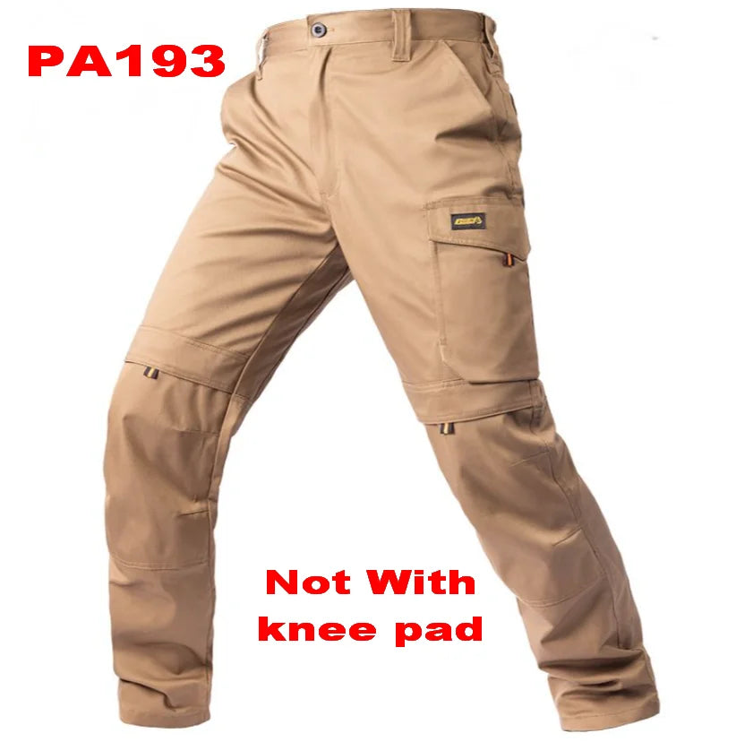 Men's Multi-Pocket Straight-Leg Cargo Pants