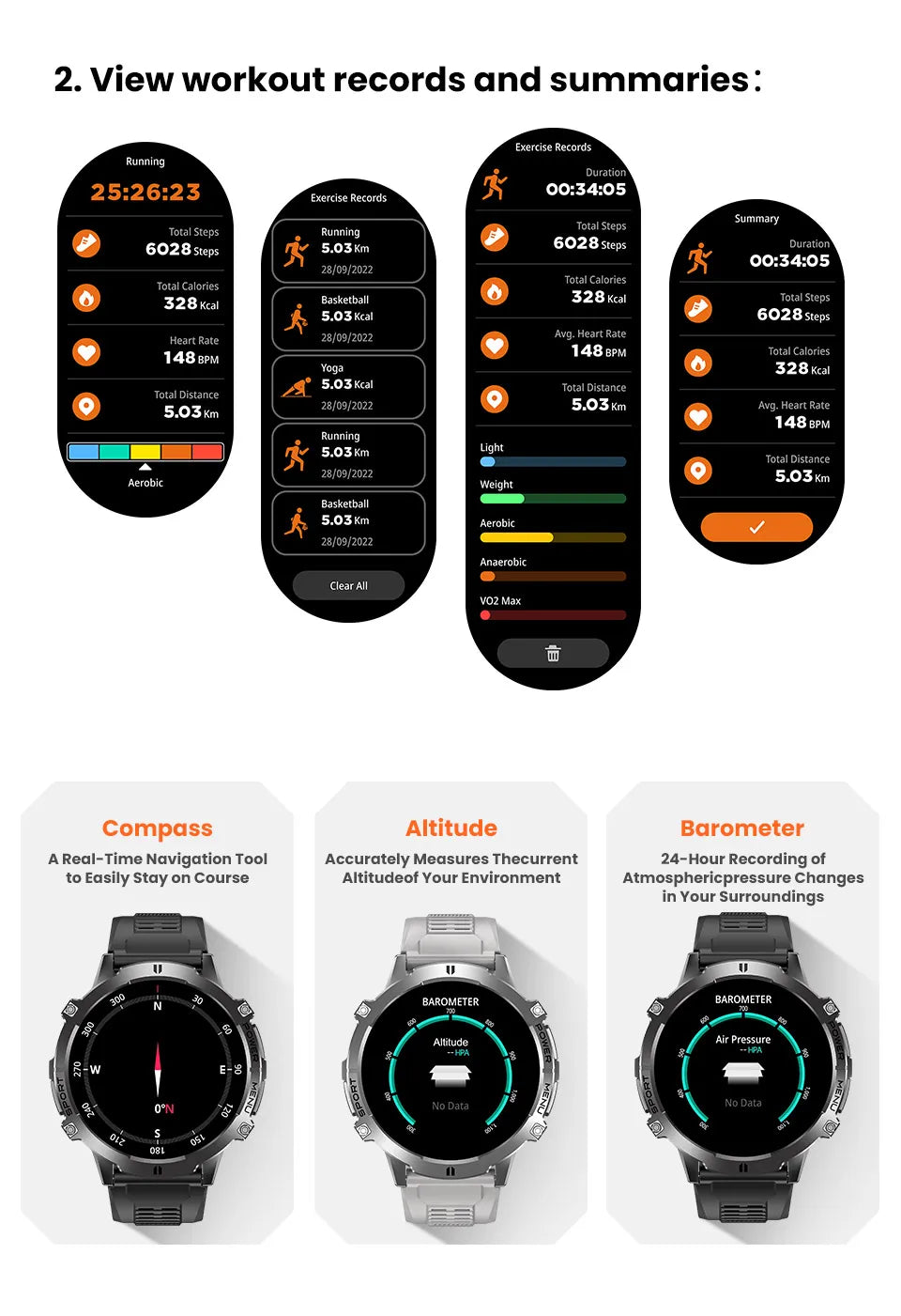 2026 Military Tank X3 Smart Watch | 1000mAh | AMOLED