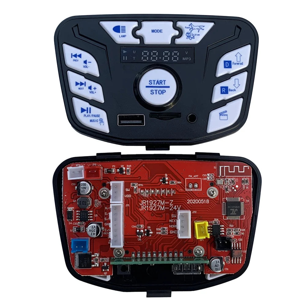 Kids Ride-On Car Bluetooth Control Panel 12V 24V