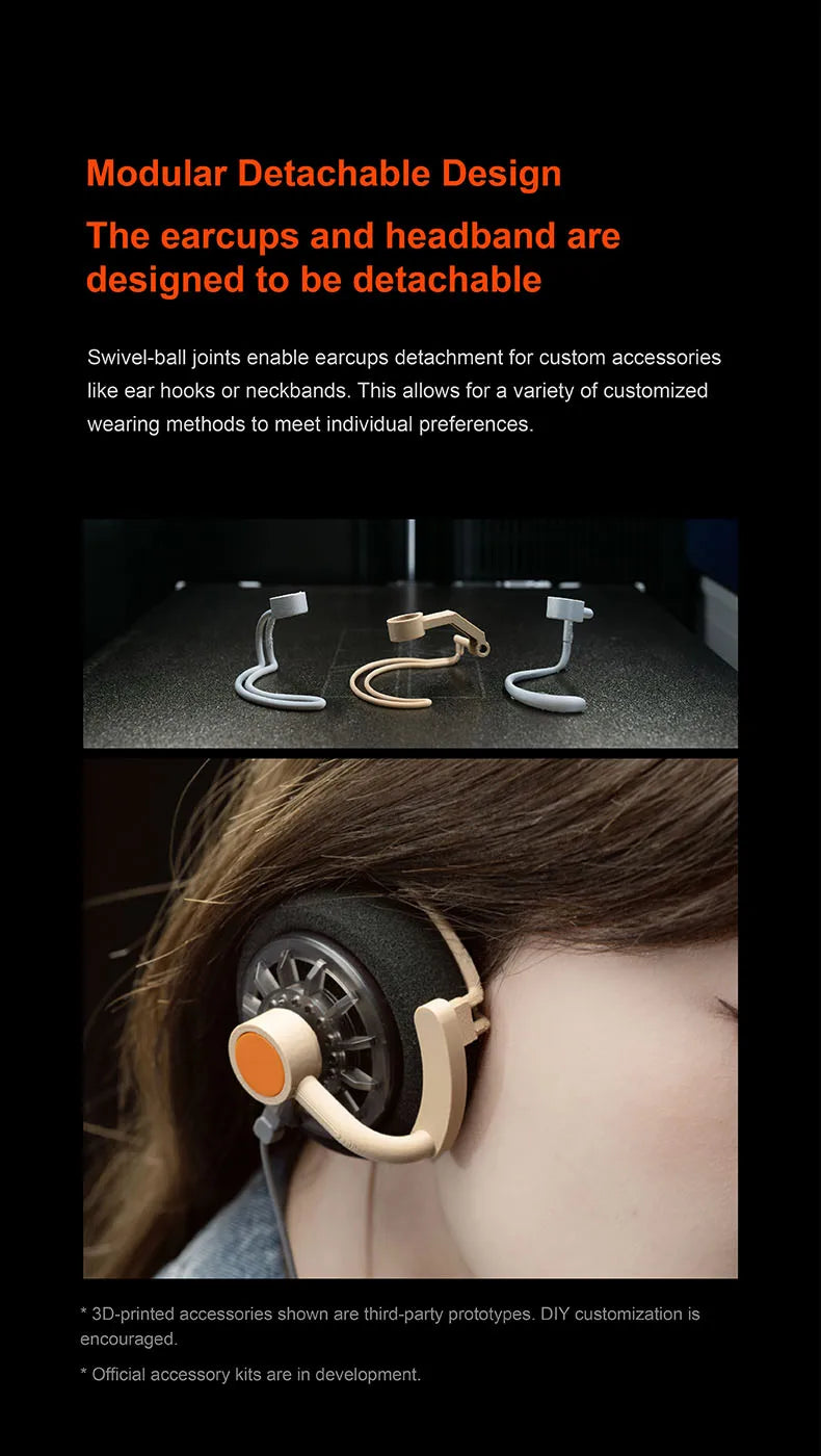 MOONDROP Old Fashioned On-Ear Headphones — 40mm Driver