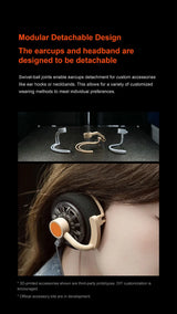 MOONDROP Old Fashioned On-Ear Headphones — 40mm Driver