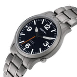 BERNY Full Titanium Watches for Men Super Luminous Sapphire Sports Field Quartz Men's Watch VH31 Wristwatch 5ATM Easy Read