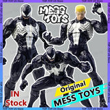 100% Original HOT Mess Toys Venom & Black Spider-Man Eddie Action Figure Anime Collectible Model Statue Gift Toys