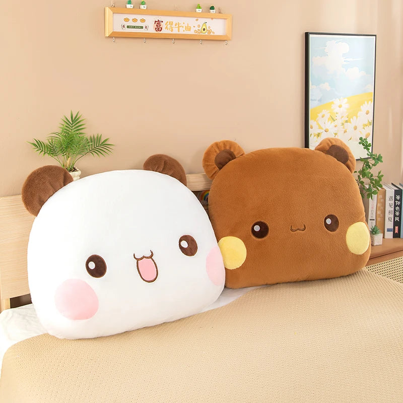 Hot 35/60/80cm Kawaii Bubu Dudu Panda Mitao Cat Plush Doll Plush Pillows Couple Gifts Cushions Cute Dolls For Girl And Boy Gift