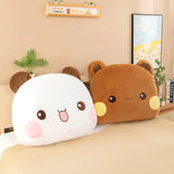 Hot 35/60/80cm Kawaii Bubu Dudu Panda Mitao Cat Plush Doll Plush Pillows Couple Gifts Cushions Cute Dolls For Girl And Boy Gift