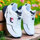 Men's Breathable Colorblock Low-Top Sneakers