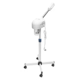 750ml Ozone Facial Steamer Height Adjustable Sprayer 360° Rotatable Movable Skin Care Equipment for Salon Beauty Spa White/Black
