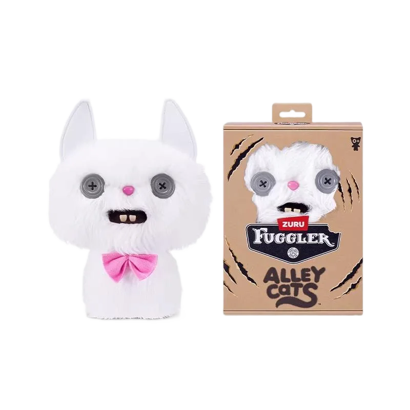 Original Fuggler Funny Ugly Teeth Monster Plush Toy Fugg Old Fogies Alley Cats Care Bears Powerpuff Girls Stuffed Plushies Dolls