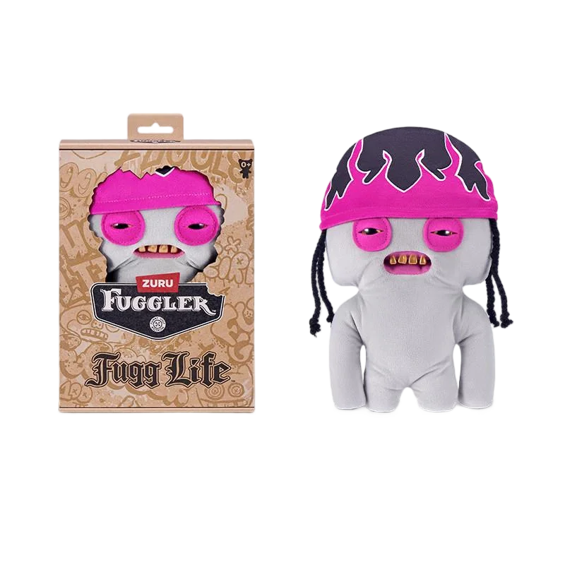 Original Fuggler Funny Ugly Teeth Monster Plush Toy Fugg Old Fogies Alley Cats Care Bears Powerpuff Girls Stuffed Plushies Dolls