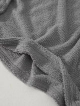 Outdoor Hiking and Cycling Casual Trend Loose and Smooth Fine Wool Soft and Comfortable Warm Base Layer T-shirt for Sports