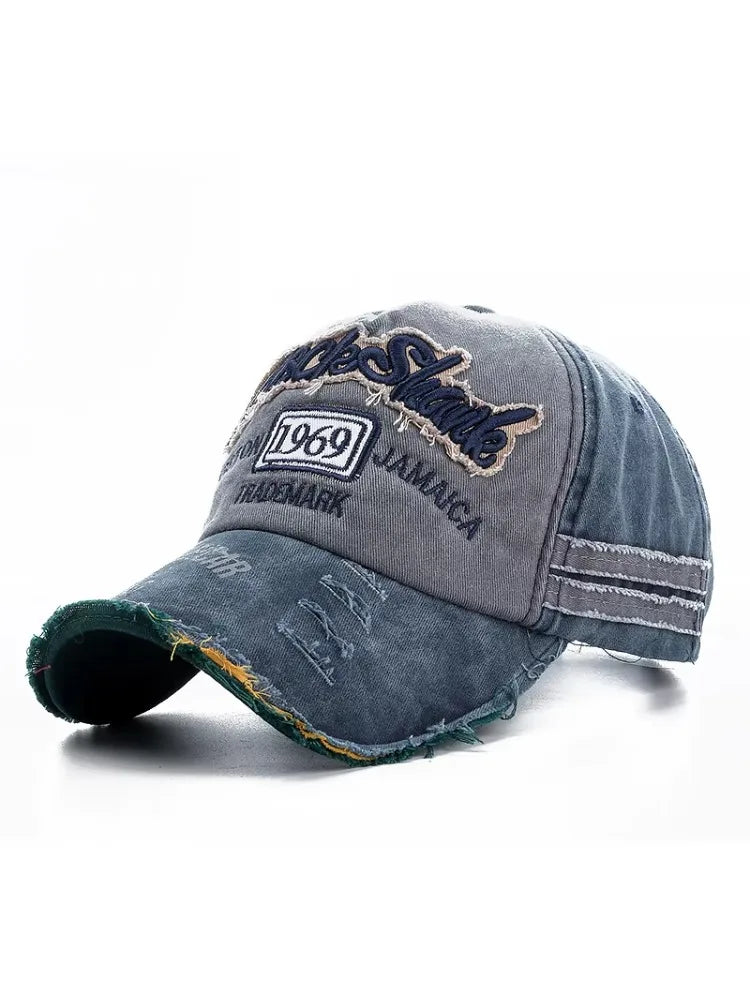 Washed Cotton Baseball Cap – Unisex Style
