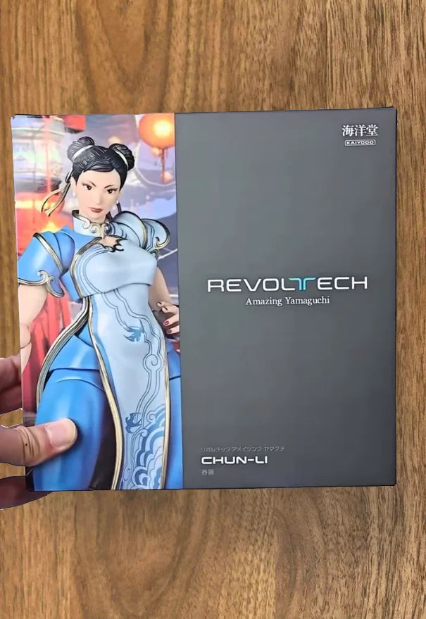 In Stock KAIYODO Ryu Han Juri Chun Li Movability Model Toys Revoltech AMAZING YAMAGUCHI Chun-Li SF6