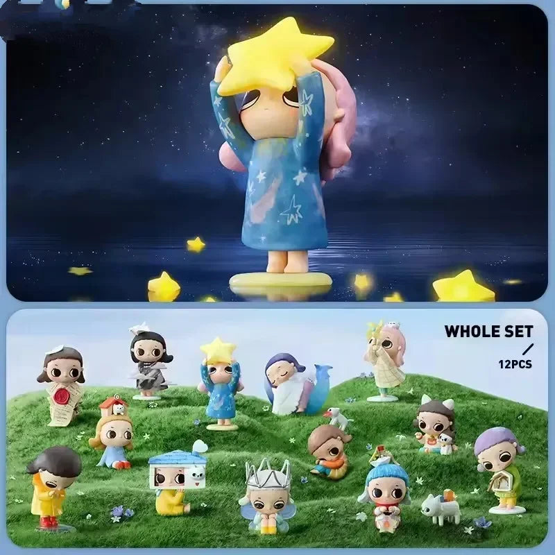 POP MART Nyota Growing Up By Your Way Series Blind Box Guess Bag Mystery Box Toys Doll Cute Anime Figure Desktop Ornaments