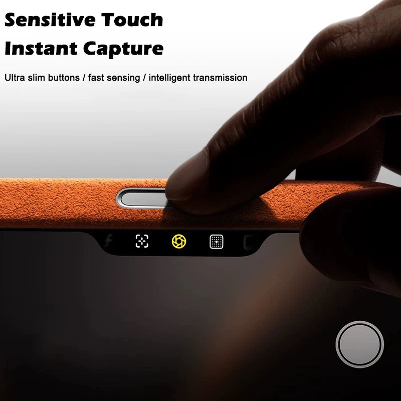 Alcantara Magnetic Case for iPhone 17 & 18 Pro
