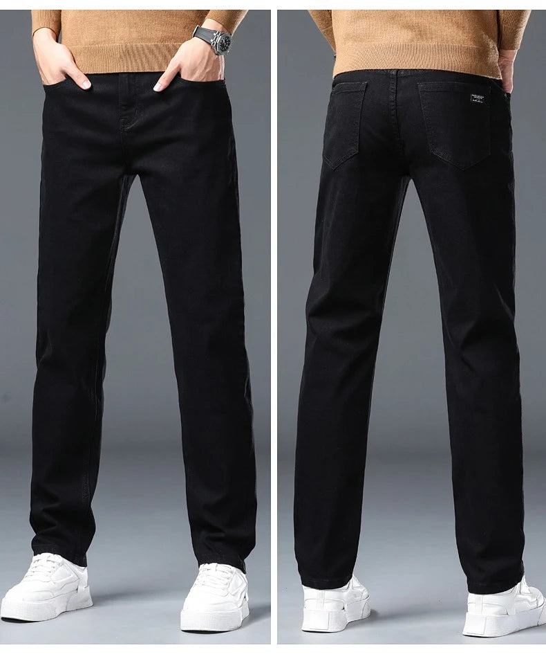 Men's Stretch Straight-Leg Jeans